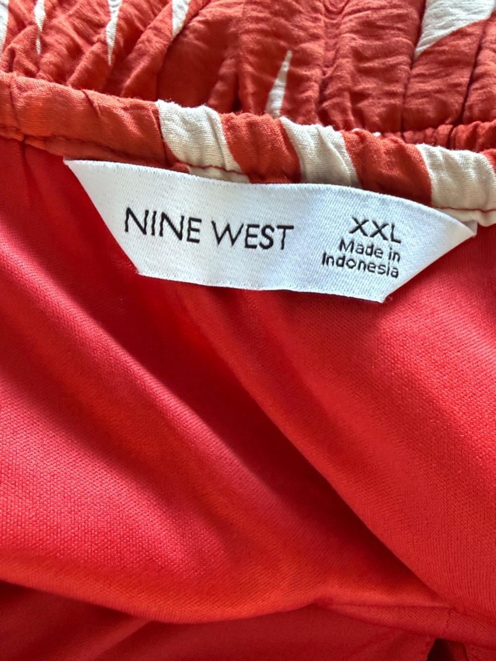Nine West Coral Tropical Print Maxi Dress, XXL - Picture 13 of 14